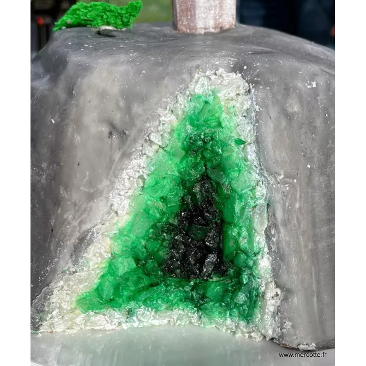 Sucre rock candy pour géode cake