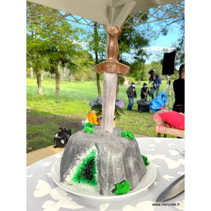 Sucre rock candy pour géode cake