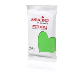 Pâte de modelage Saracino 250g vert clair