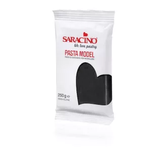 Pâte de modelage Saracino 250g noire