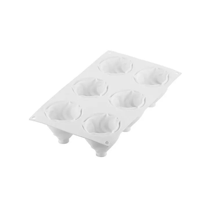 Moule 6 Chantilly Silikomart pro