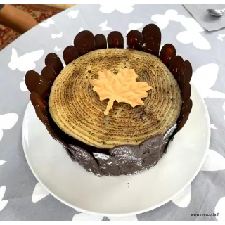 Pochoir feuille d’érable