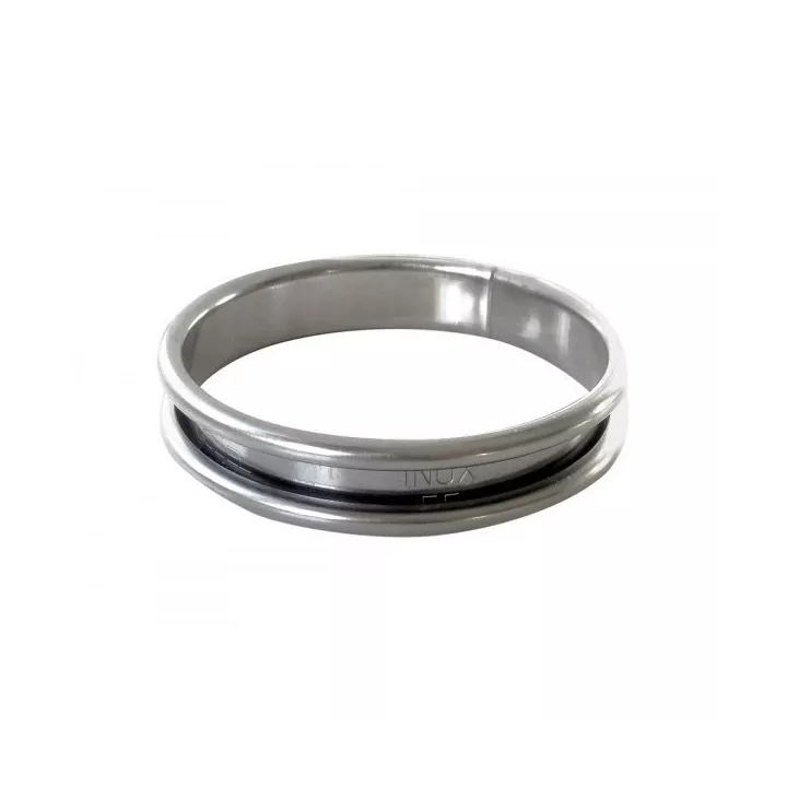 Schachtel mit 6 Edelstahlringen für bretonische Mürbeteigkekse, Ø 60 mm, H 20 mm