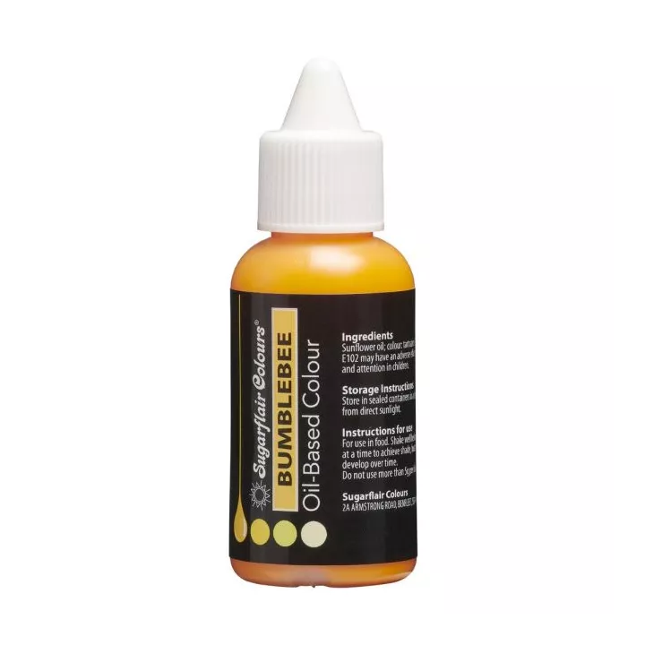 Colorant liposoluble jaune Sugarflair
