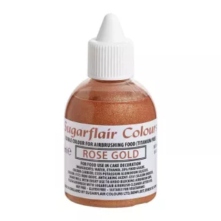 Colorant métallisé rose gold pour aérographe Magic Colours