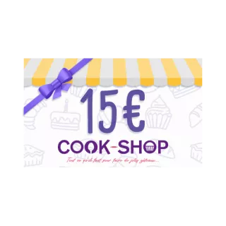 Carte cadeau-15€