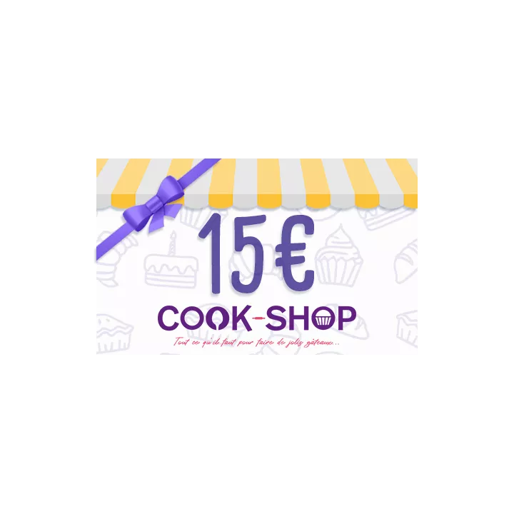 Carte cadeau-15€