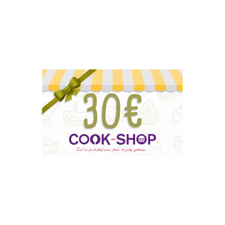 Carte cadeau-30€