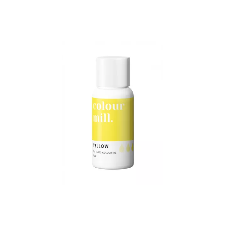 Colorant liposoluble Jaune Color Mill 20 ml