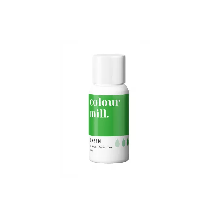 Colorant Vert liposoluble Color Mill 20 ml