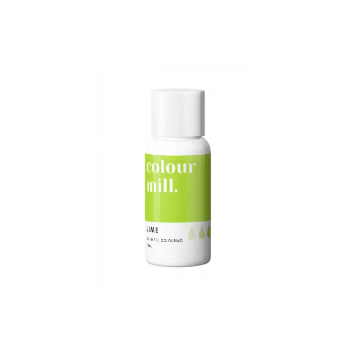 Colorant liposoluble Citron vert Color Mill 20 ml