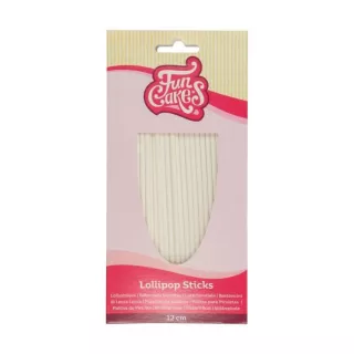 50 bastoncini per lecca-lecca da 12 cm - Funcakes