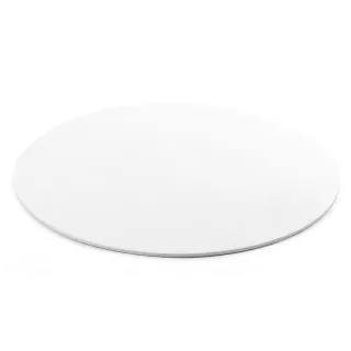 Fond Rond Fin blanc diam 15 cm pour gâteau 