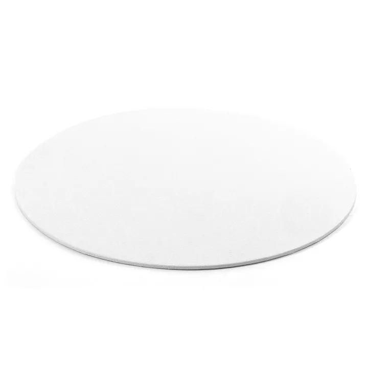 Fond Rond Fin blanc diam 15 cm pour gâteau 