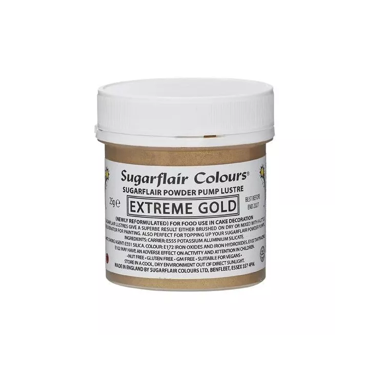 Ricarica spray glitter oro estremo 25 g