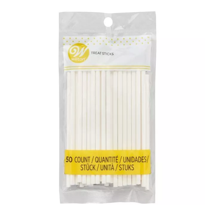 50 bastoncini per lecca-lecca Wilton da 10,1 cm