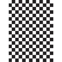 Decoração de bolo xadrez para bolos com tema de carros @