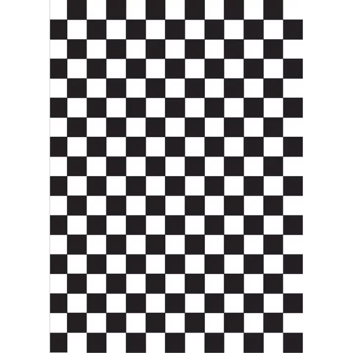 Décor de Gâteau Damier pour gâteaux Cars