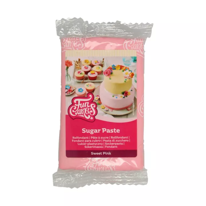 Pâte à sucre sweet pink FunCakes