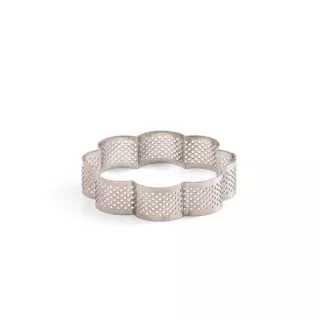Cercle à tarte marguerite 9 cm - ht 2,5 cm