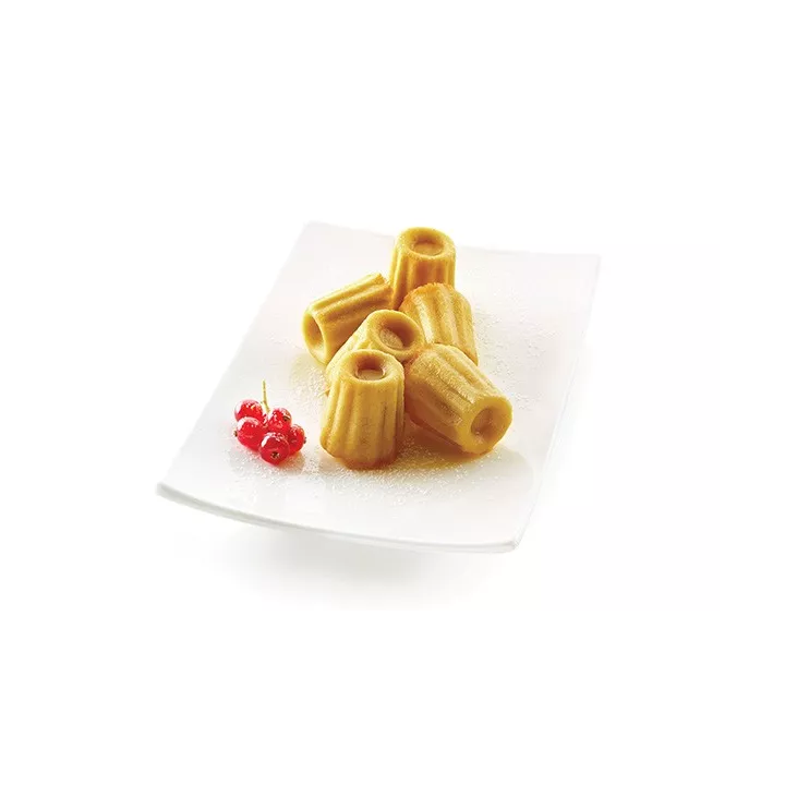 Molde de silicona para canelés de 3,5 cm