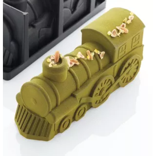 Moule à bûche train express Pavoni