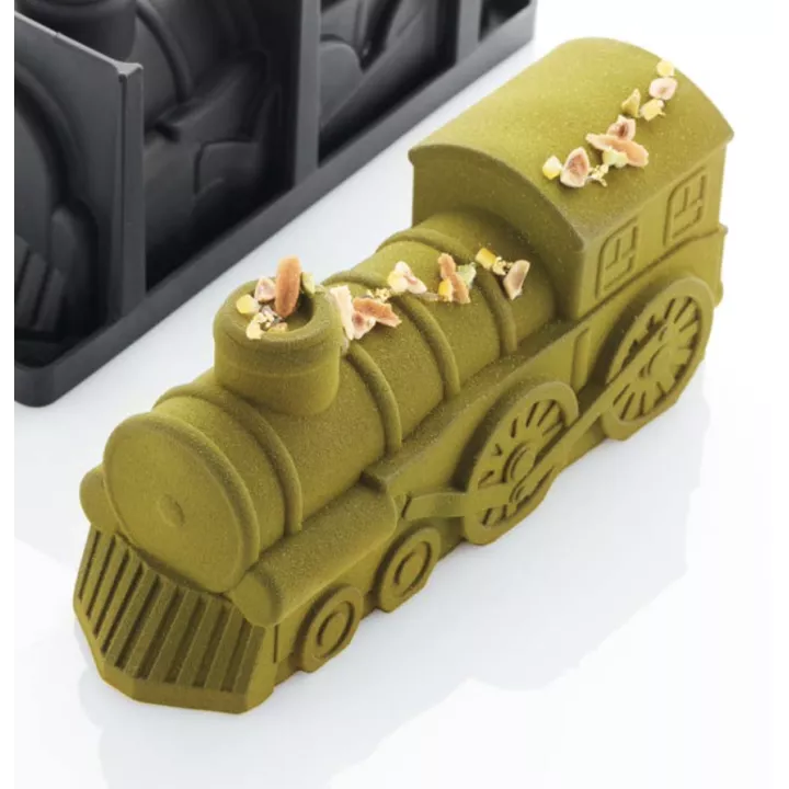 Moule à bûche train express Pavoni