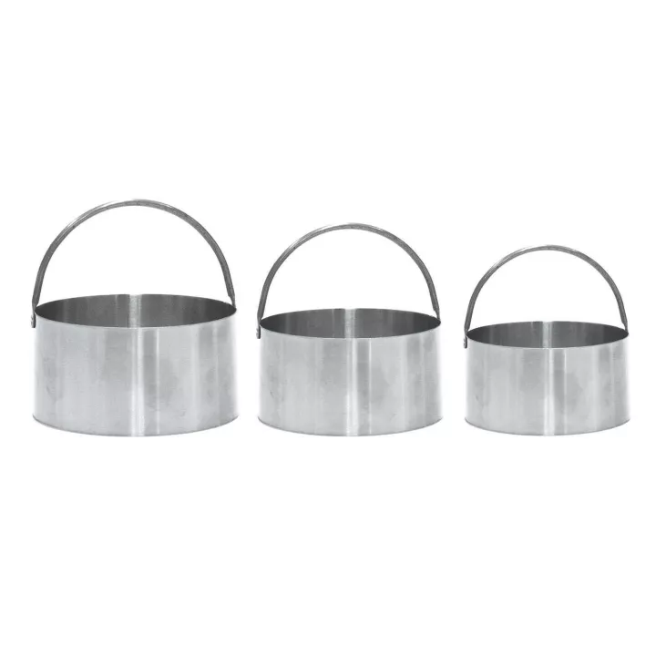 EMPORTE-PIECE ROND X3 5.5CM 6.5CM 7.5CM