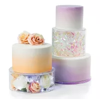 Transparente Etage für 15 cm Hochzeitstorten