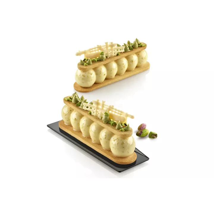 Moule 6 truffles éclair Silikomart pro