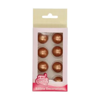 8 Perles en chocolat Bronze