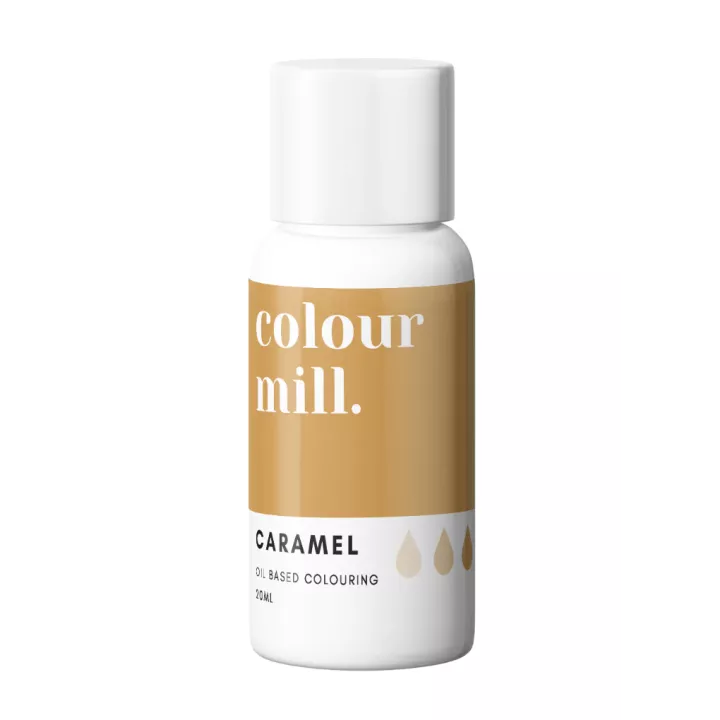 Colorant liposoluble Caramel Colour Mill 20 ml