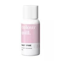 Corante lipossolúvel Rosa Bebê Colour Mill 20 ml