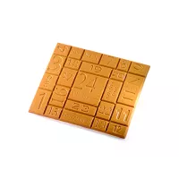 molde para tabletes de calendário do Advento