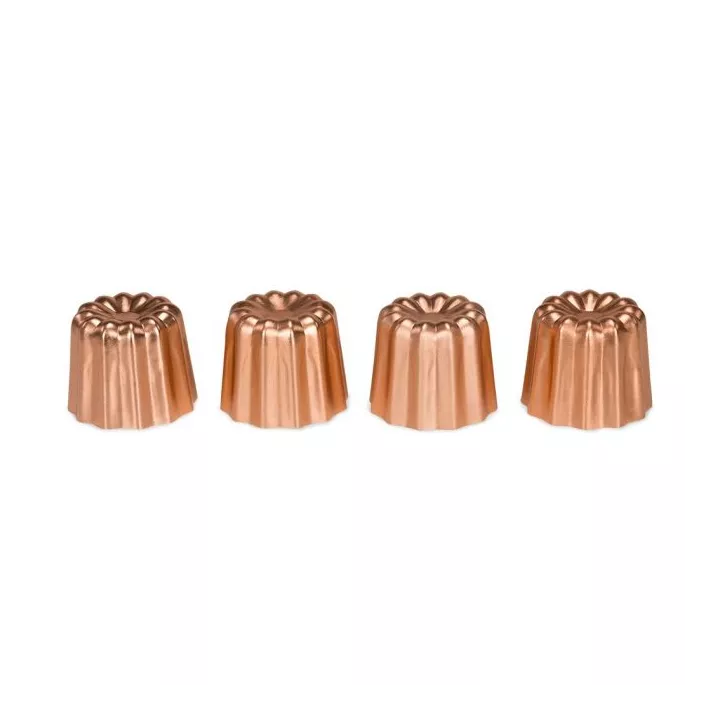 4 moules à cannelé