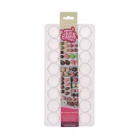 Molde de chocolate em forma de meia esfera