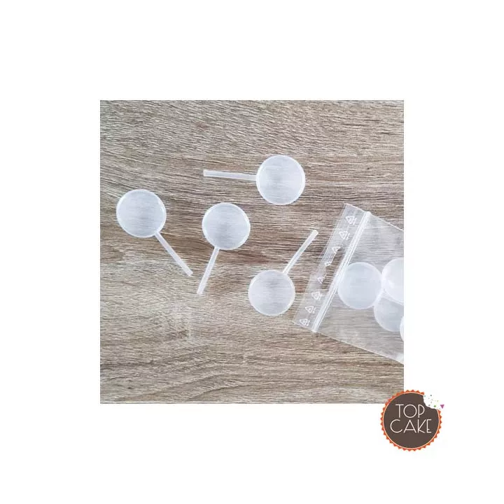 12 Pipettes Rondes