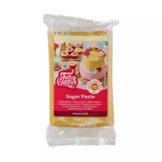 Pâte à sucre Miel d'or Funcakes