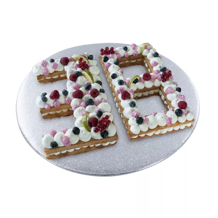 Moule à Cake Lettres et Chiffres - Number cake
