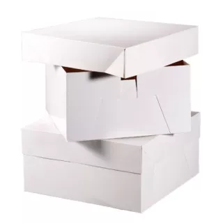 10 scatole 20 x 20 x 13 cm per torta nuziale