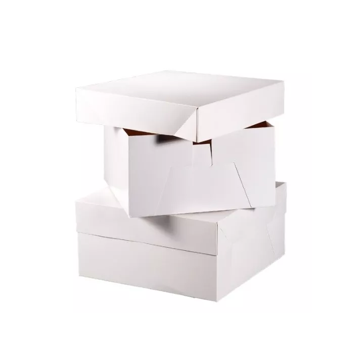 10 Boites 20 x 20 x 13 cm pour wedding cake