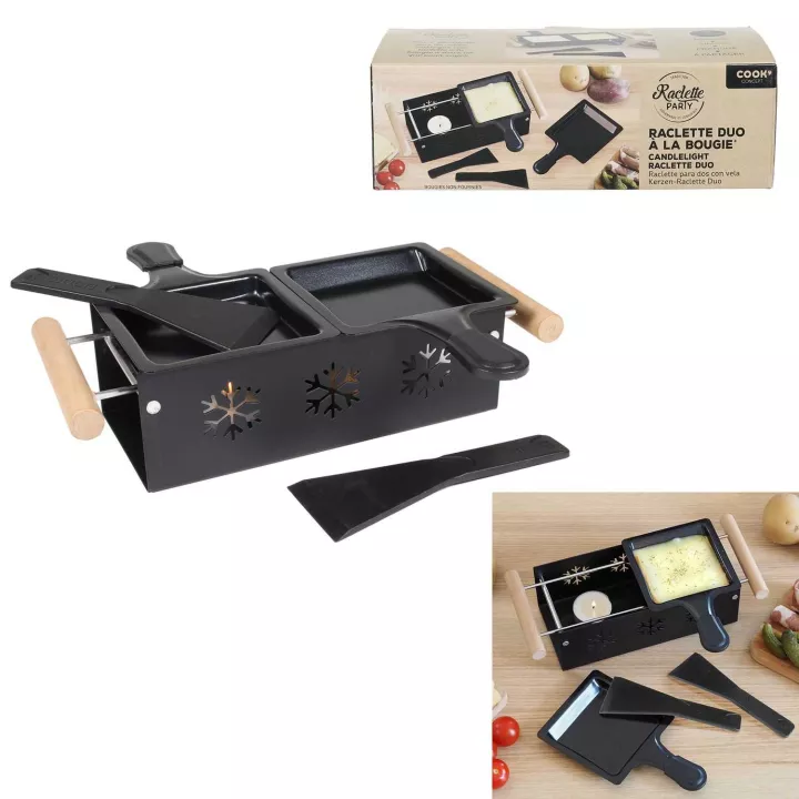 Appareil Duo à raclette à la bougie