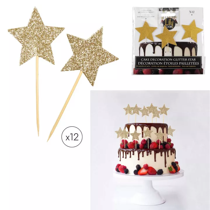 Topper Étoiles Brillant 