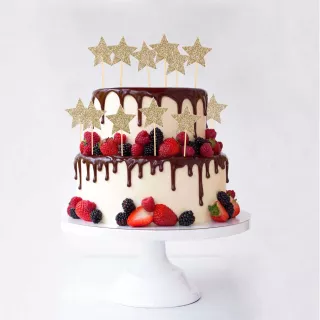 TopCake – Mr & Mrs Topper Silver
