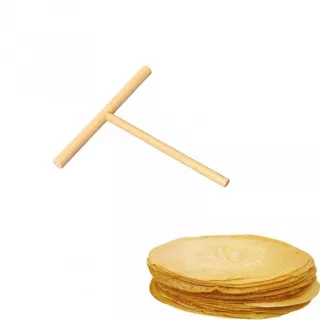 Runder hölzerner Pfannkuchenheber