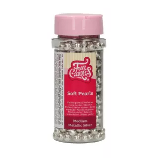 Perline d'argento da 6 mm, 80 g