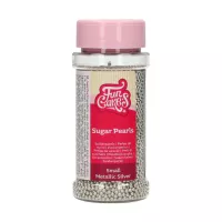 Perline di zucchero argentate da 2 mm