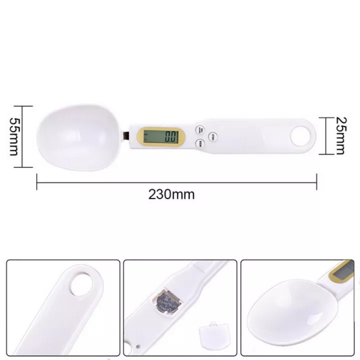 Cuillère Balance digitale 0,1 - 500g