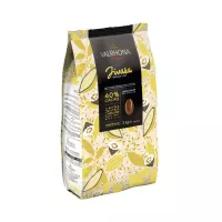 Feijões de chocolate ao leite Valrhona Jivara 3kg