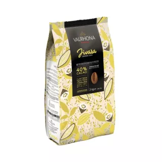 Valrhona Jivara Milchschokoladenbohnen 3 kg